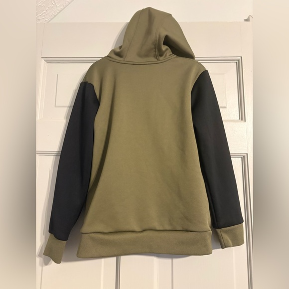 Nike size 5/6 Olive and Black Therma-Fit zippered Jacket - Picture 2 of 6